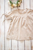 Lillith Tan and Cream Gingham Tunic *Sizes 2t-10*