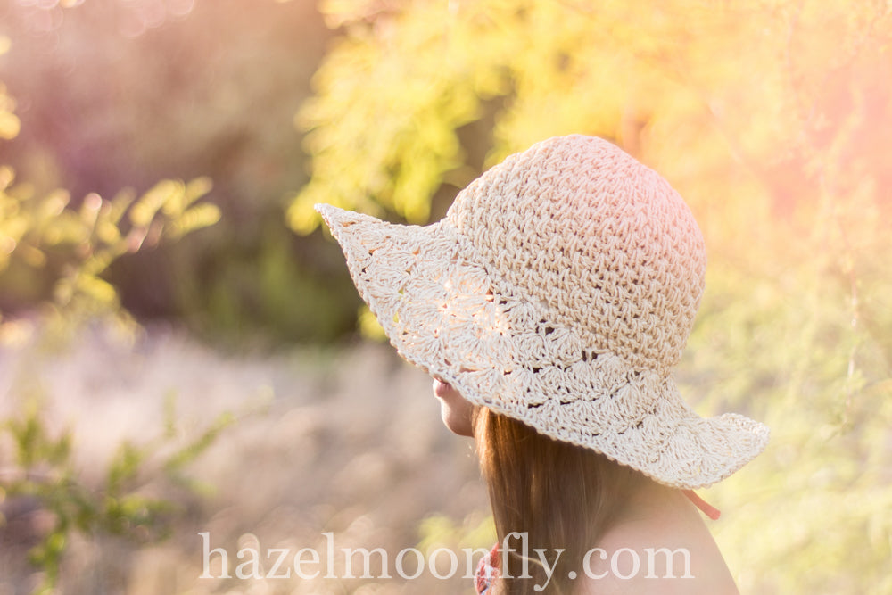 Ziggy Woven Raffia Hat with Adjustable sizing and brim